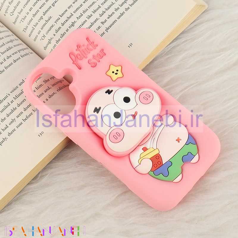 اصفهان جانبی-قاب سیلیکونی آیفون iPhone 16 پاپ سوکت دار طرح Patrick Star