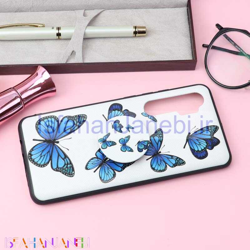اصفهان جانبی-قاب فانتزی برجسته + پاپ سوکت کد10 شیائومی Mi Note 10 Lite