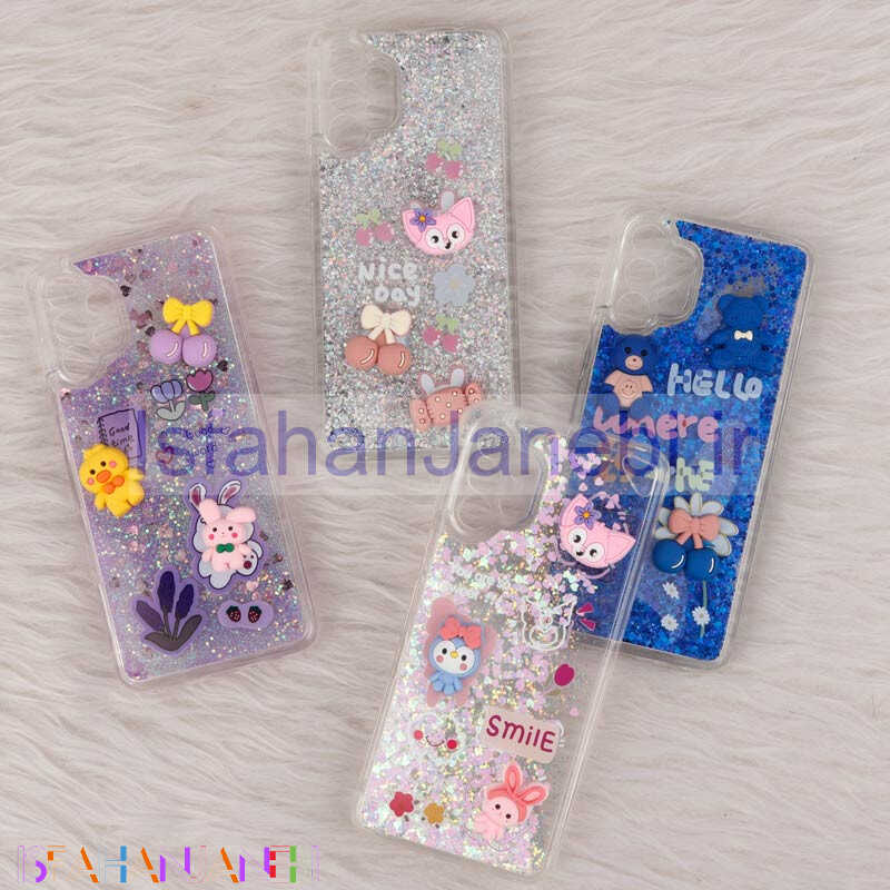 اصفهان جانبی-قاب آکواریومی Casetify سامسونگ Galaxy A13 5G / A04s عروسکی برجسته محافظ لنزدار