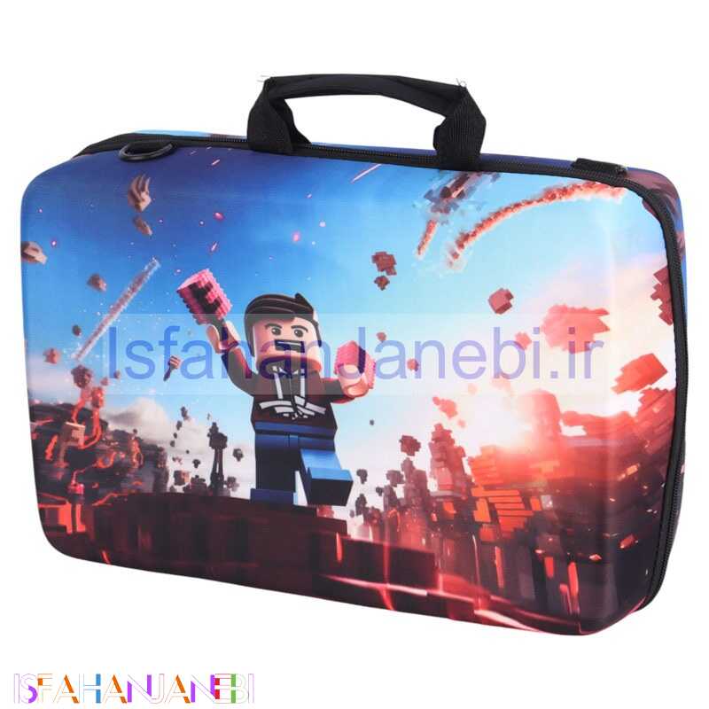 اصفهان جانبی-کیف کنسول بازی PS5 Slim طرح LEGO