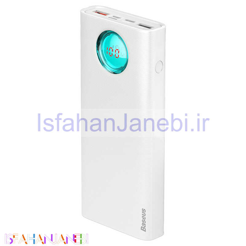 اصفهان جانبی-پاور بانک فست شارژ 20000 باسئوس Baseus Mulight PPALL-LG QC3 PD
