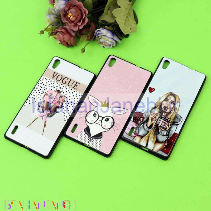 اصفهان جانبی-قاب فانتزی برجسته دخترانه هواوی P7 سری 7