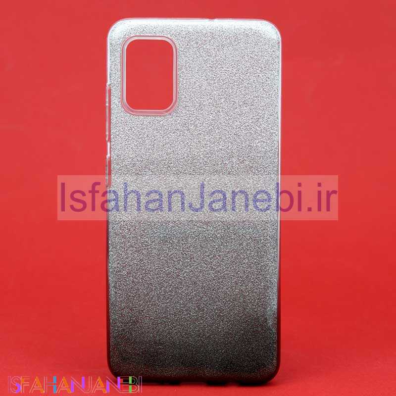 اصفهان جانبی-قاب اکلیلی سامسونگ A51 سفید مشکی