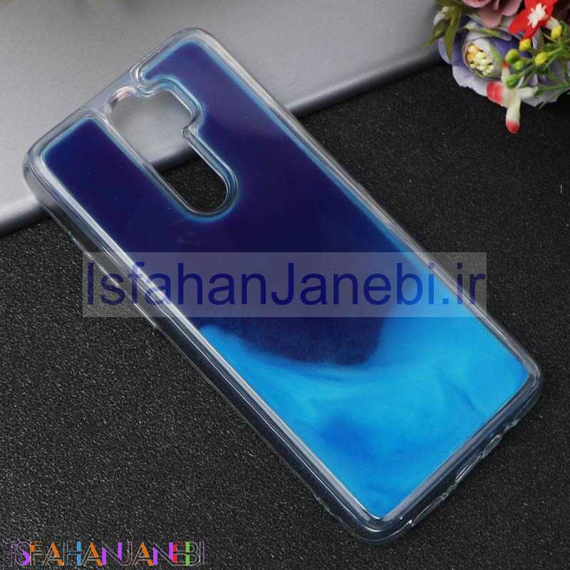 اصفهان جانبی-قاب آکواریومی شب رنگ Xiaomi Redmi Note 8 Pro کد4