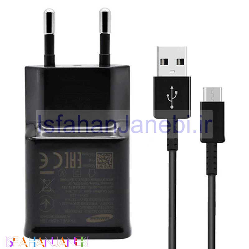 اصفهان جانبی-شارژر دیواری Samsung S10 پکدار + کابل Type-C