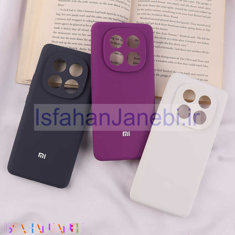 اصفهان جانبی-قاب سیلیکونی اصلی زیربسته شیائومی Redmi Note 14 Pro 5G محافظ لنزدار