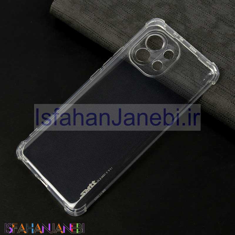 اصفهان جانبی-قاب محافظ لنزدار ژله ای SMTT ضدضربه Xiaomi Mi 11
