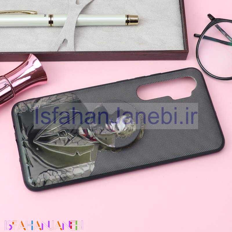 اصفهان جانبی-قاب فانتزی برجسته + پاپ سوکت کد15 شیائومی Mi Note 10 Lite