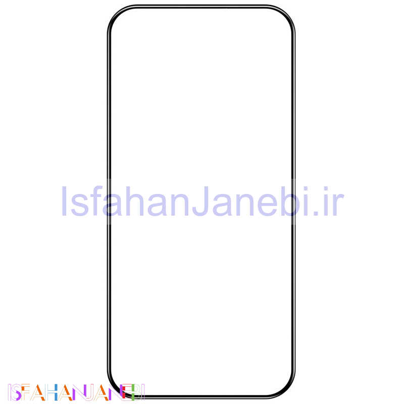 اصفهان جانبی-گلس تمام چسب +Green Lion Silicone آیفون iPhone 15 Pro