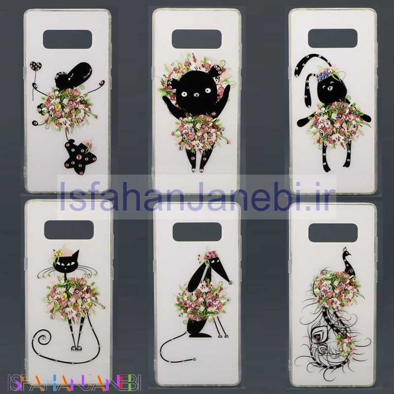 اصفهان جانبی-قاب فانتزی نگین دار Younicou Samsung Note 8