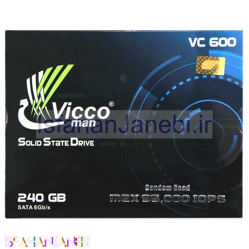 اصفهان جانبی-حافظه SSD ویکومن ViccoMan VC600 240GB