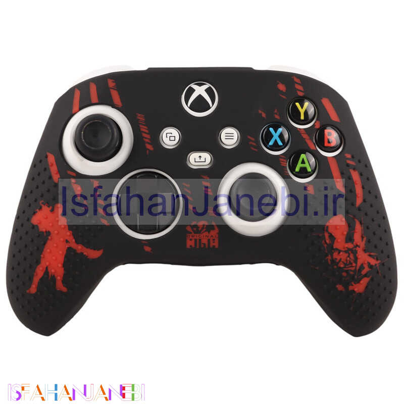 اصفهان جانبی-روکش دسته بازی Xbox X/S طرح God of War زمینه مشکی قرمز