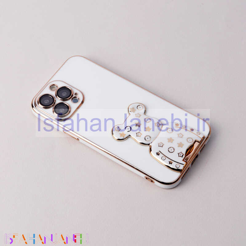 اصفهان جانبی-قاب ژله ای My Case طرح Ted محافظ لنزدار iPhone 13 Pro Max