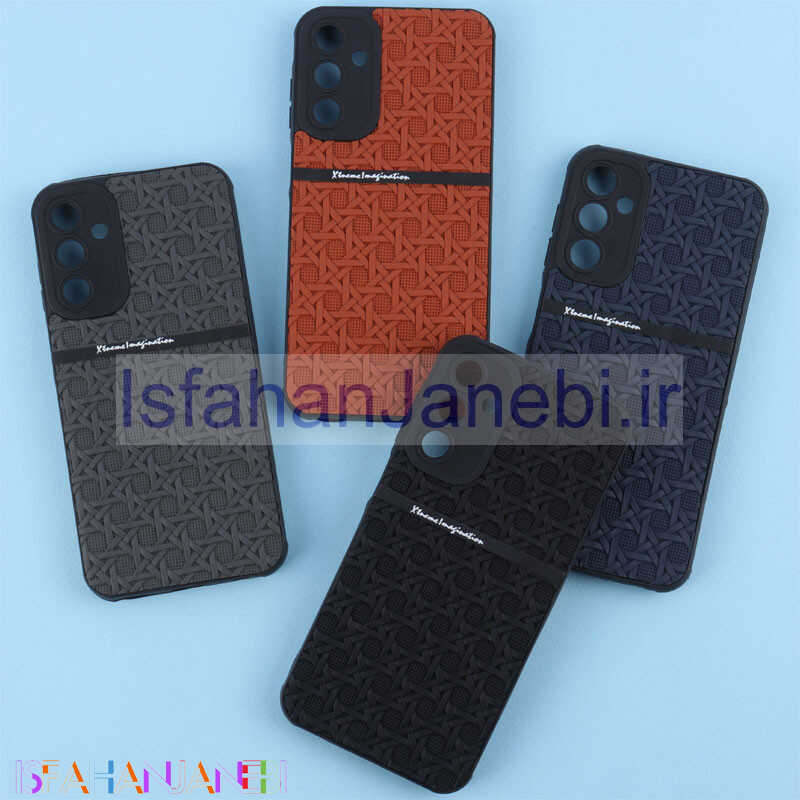 اصفهان جانبی-قاب ژله ای سامسونگ Galaxy A15 طرح حصیری محافظ لنزدار Pro Camera