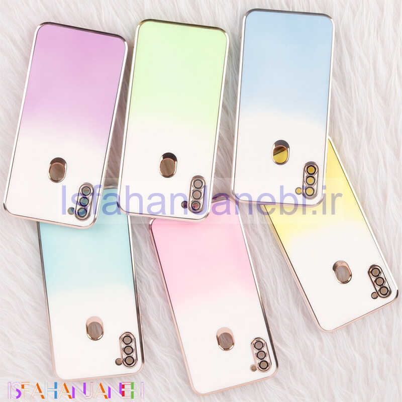 اصفهان جانبی-قاب My Case دو رنگ محافظ لنزدار Samsung Galaxy A11