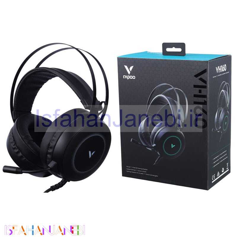 اصفهان جانبی-هدست گیمینگ سیم دار Rapoo VH160