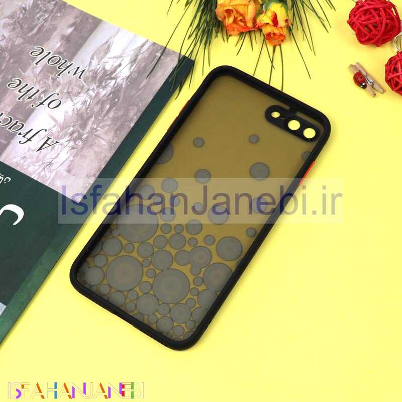 اصفهان جانبی-قاب PC مات محافظ لنزدار طرحدار چشم و نظر آیفون iPhone 7 Plus / 8 Plus
