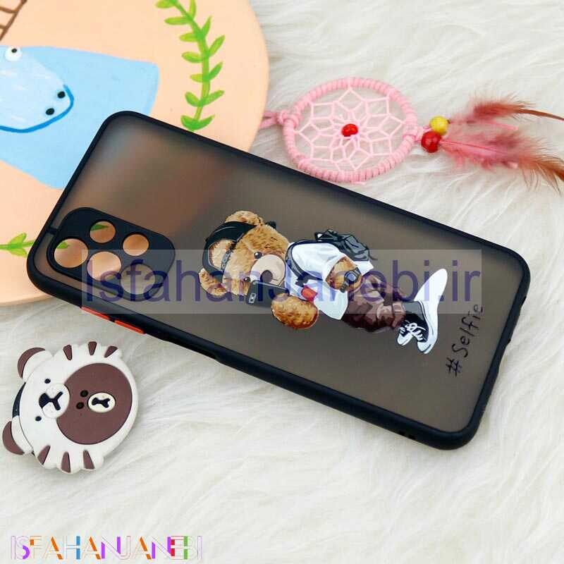 اصفهان جانبی-قاب PC مات محافظ لنزدار طرحدار Samsung Galaxy A13 4G