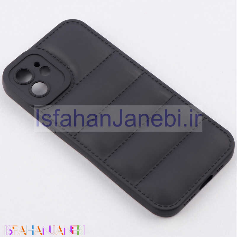 اصفهان جانبی-قاب پافر ژله ای آیفون iPhone 12 محافظ لنزدار