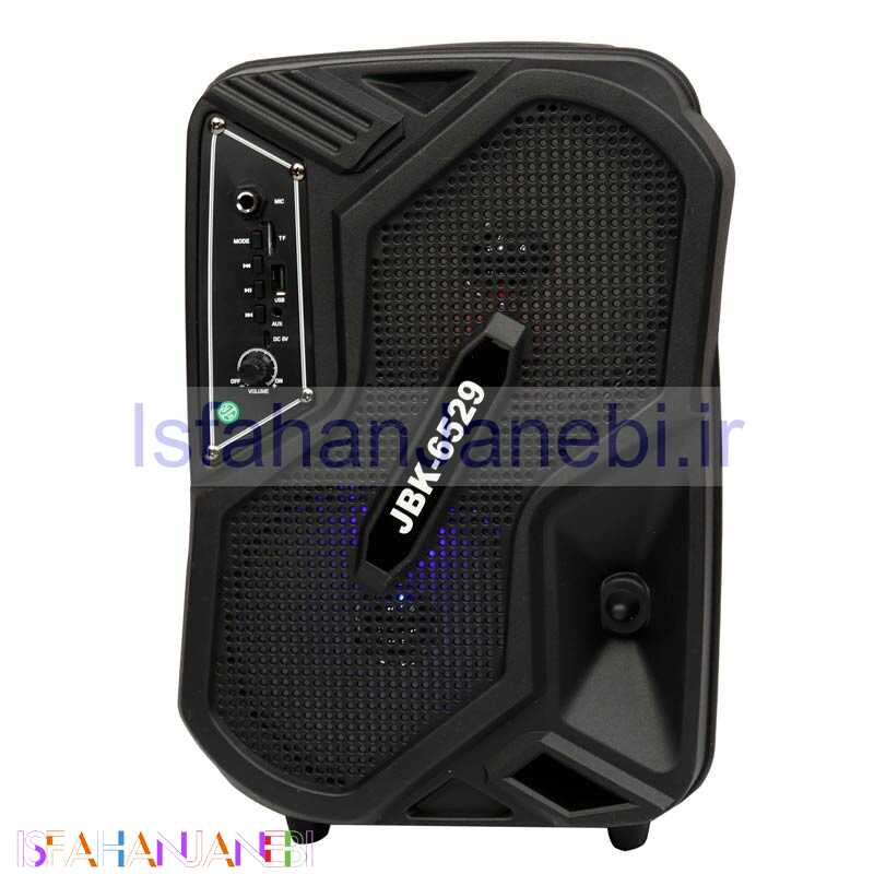 اصفهان جانبی-اسپیکر چمدانی بلوتوثی رم و فلش خور JBK-6529