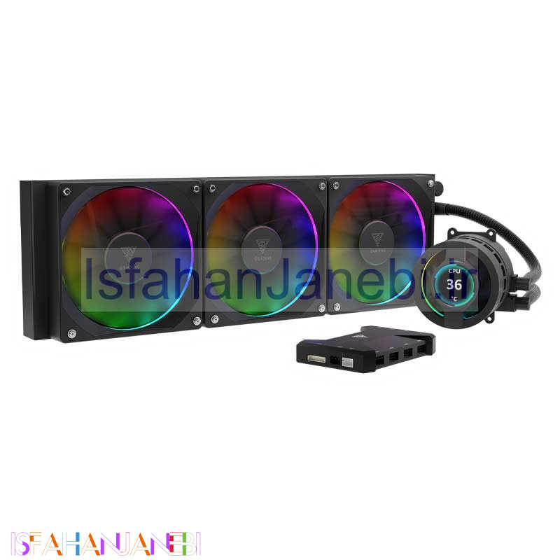 اصفهان جانبی-فن خنک کننده CPU گیم دیاس Gamdias Chione P3-360U ARGB