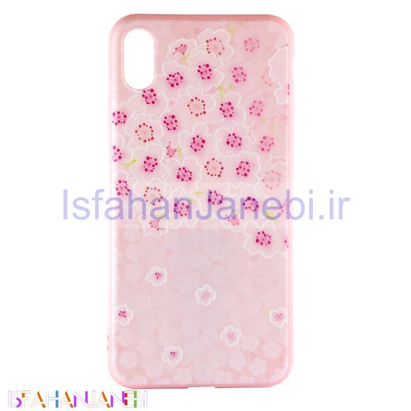 اصفهان جانبی-قاب فانتزی طرح دار صورتی کد7 آیفون iPhone XS MAX