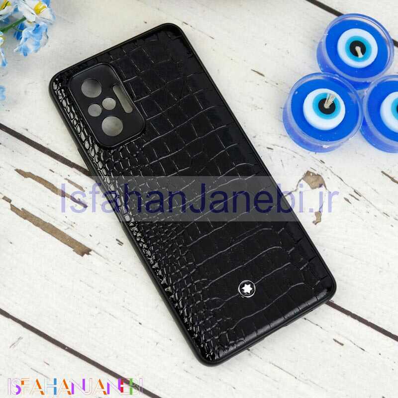 اصفهان جانبی-قاب چرمی Mont Blanc شیائومی Redmi Note 10 Pro