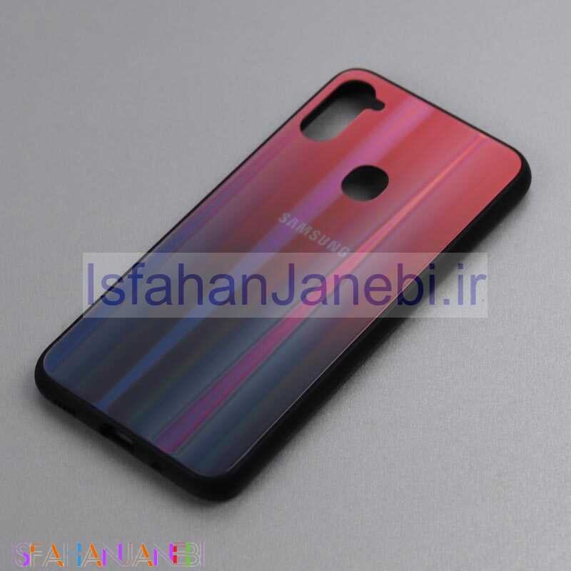 اصفهان جانبی-قاب لیزری پشت گلسی Samsung A11 کد7 سری B
