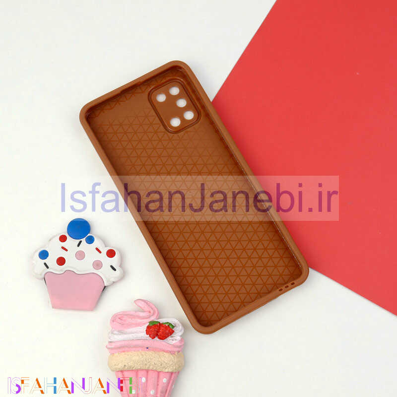 اصفهان جانبی-قاب کبریتی طرحدار محافظ لنزدار Samsung Galaxy A31