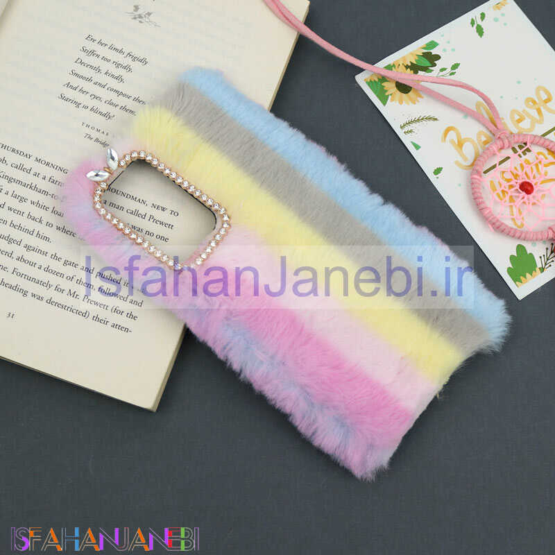 اصفهان جانبی-قاب پشمالو رنگین کمانی Xiaomi Redmi Note 10 Pro