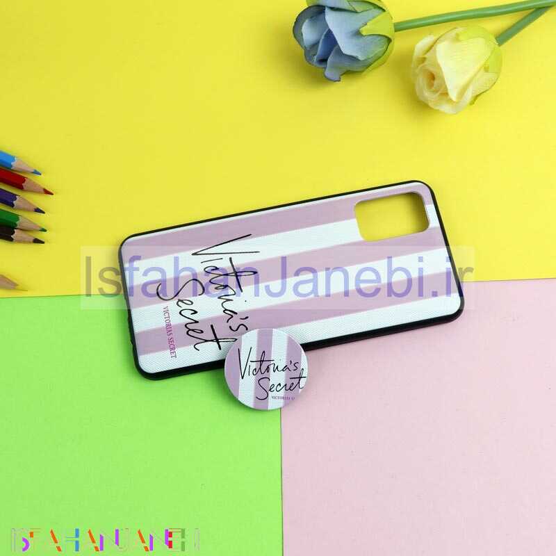اصفهان جانبی-قاب فانتزی برجسته + پاپ سوکت طرح ویکتوریا سامسونگ A02s / M02s سری D
