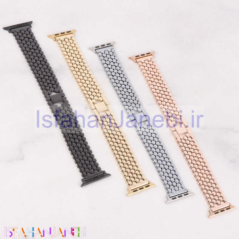 اصفهان جانبی-بند اپل واچ طرح زنبوری 42/44/45/49mm