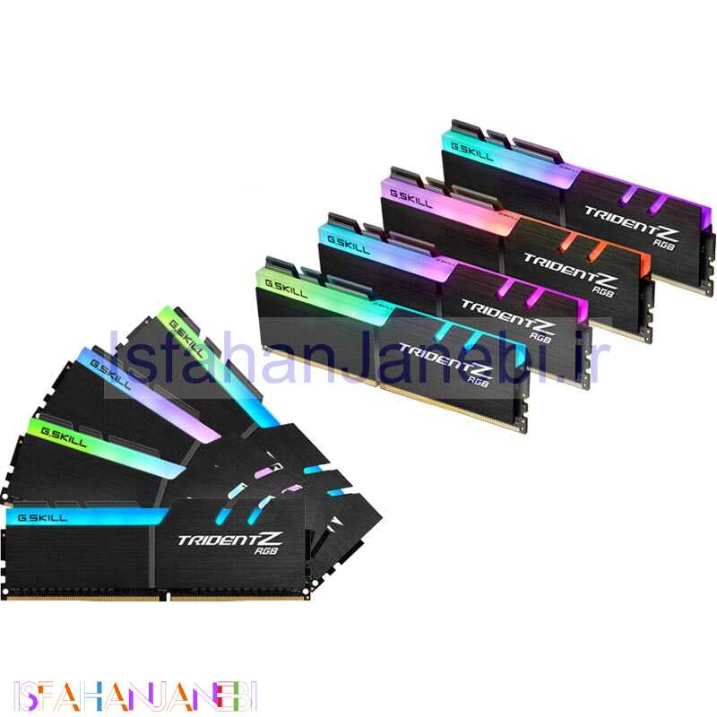 اصفهان جانبی-رم کامپیوتر G.SKILL TridentZ RGB DDR4 64GB 2400MHz CL15 Octa