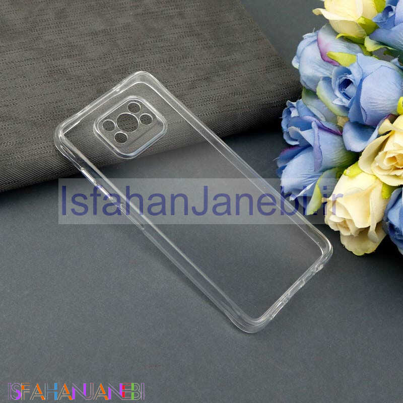 اصفهان جانبی-قاب ضدضربه Pc Space محافظ لنز دار شیائومی Xiaomi Poco X3