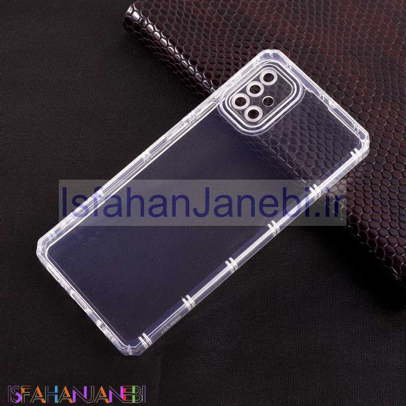 اصفهان جانبی-قاب ژله ای بی رنگ محافظ لنزدار Samsung Galaxy A51