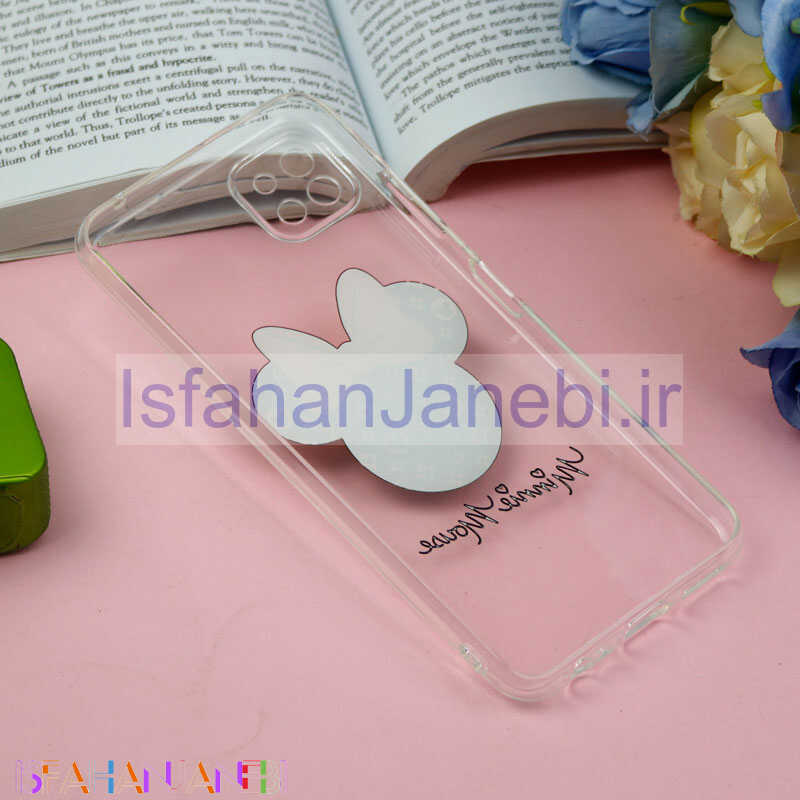 اصفهان جانبی-قاب ژله ای شفاف طرحدار مینی موس Samsung Galaxy A22 5G