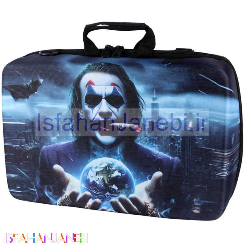 اصفهان جانبی-کیف کنسول بازی PS5 Slim طرح جوکر کد 11