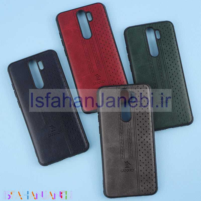 اصفهان جانبی-قاب چرمی Canary شیائومی Redmi Note 8 Pro