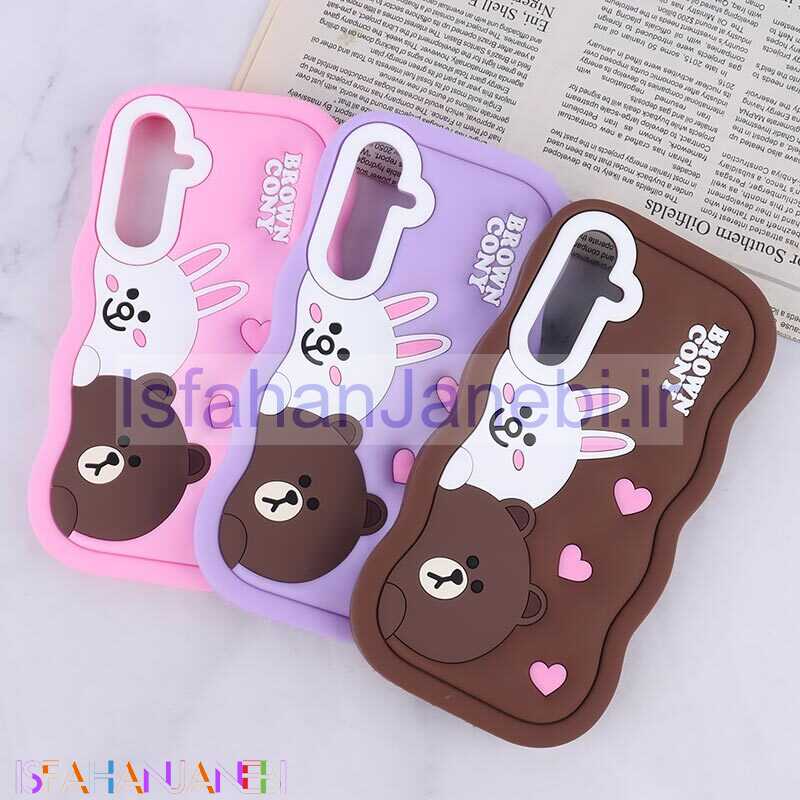 اصفهان جانبی-قاب سیلیکونی موج دار سامسونگ Galaxy A35 خرسی