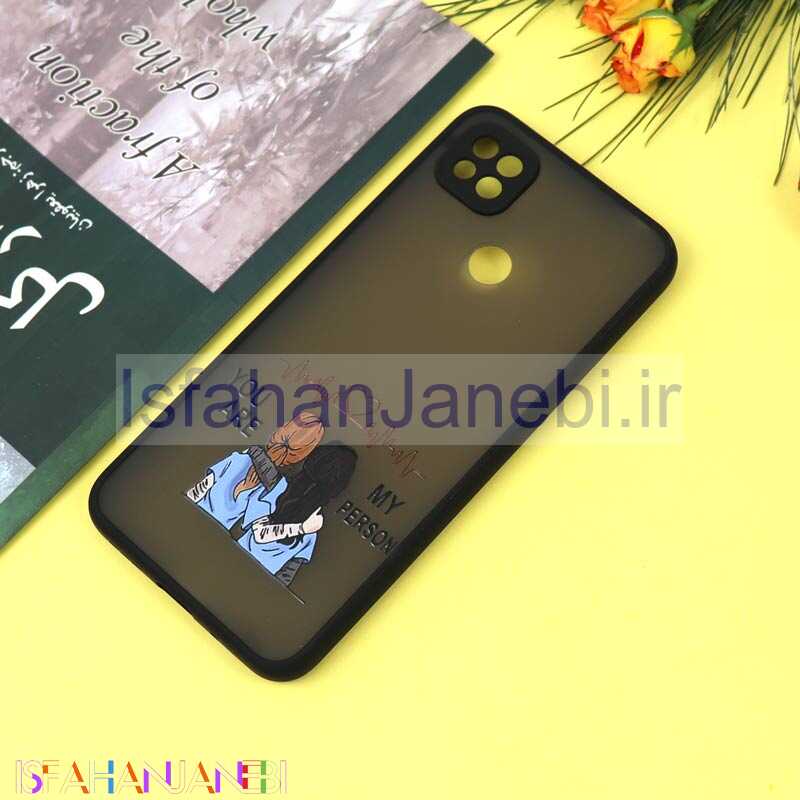اصفهان جانبی-قاب PC مات محافظ لنزدار طرحدار Friends شیائومی Redmi 9C