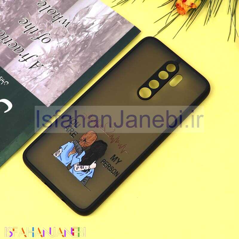 اصفهان جانبی-قاب PC مات محافظ لنزدار طرحدار Friends شیائومی Redmi Note 8 Pro