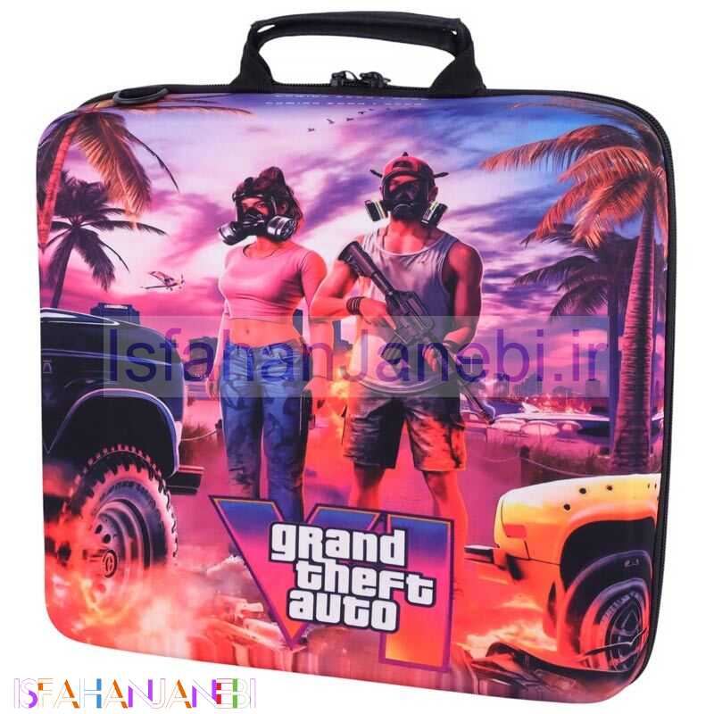 اصفهان جانبی-کیف کنسول بازی PS4 طرح GTA VI کد 5