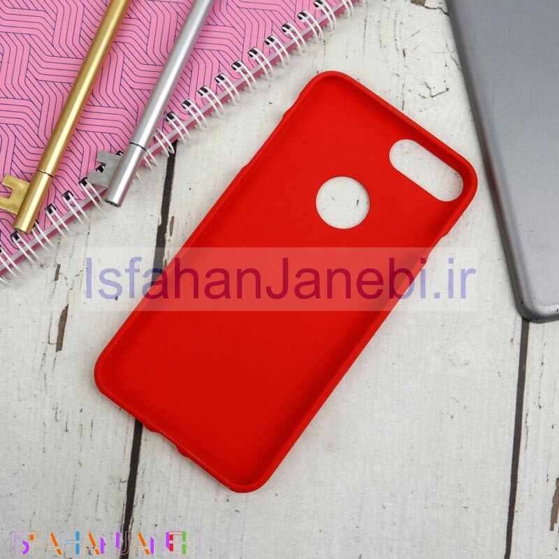 اصفهان جانبی-قاب ژله ای سیلیکونی iPhone 7 Plus / 8 Plus قرمز