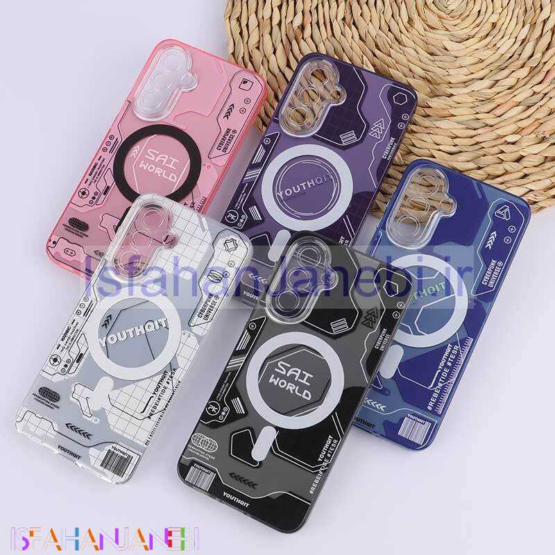 اصفهان جانبی-قاب Youthqit سامسونگ Galaxy A36 محافظ لنزدار طرح برد