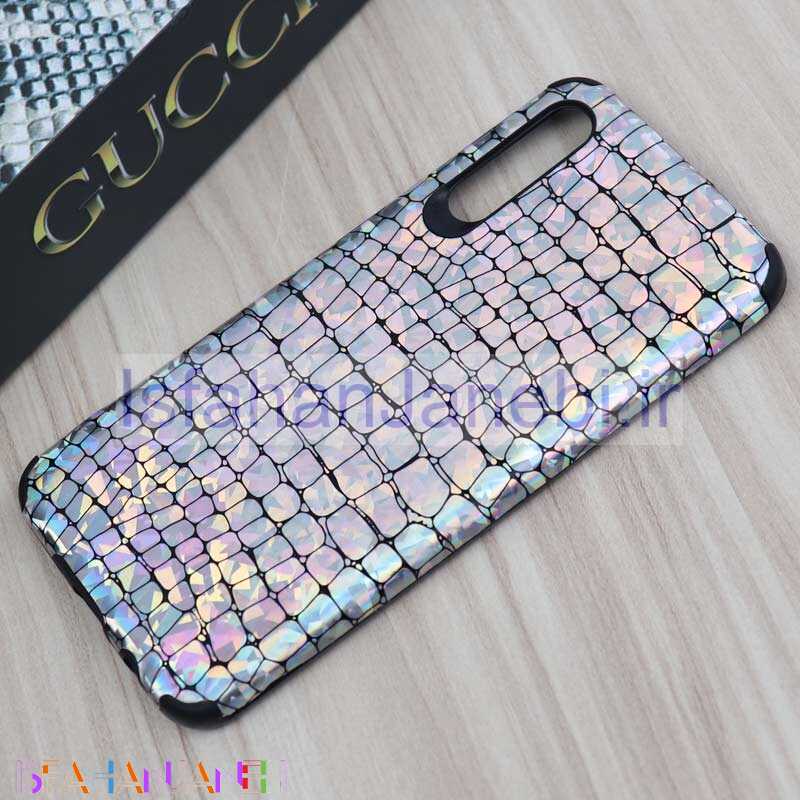 اصفهان جانبی-قاب چرمی پوست ماری هفت رنگ Samsung A30s / A50s