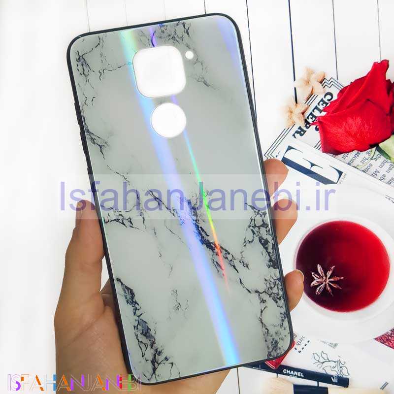 اصفهان جانبی-قاب لیزری پشت گلسی سنگی شیائومی Redmi Note 9