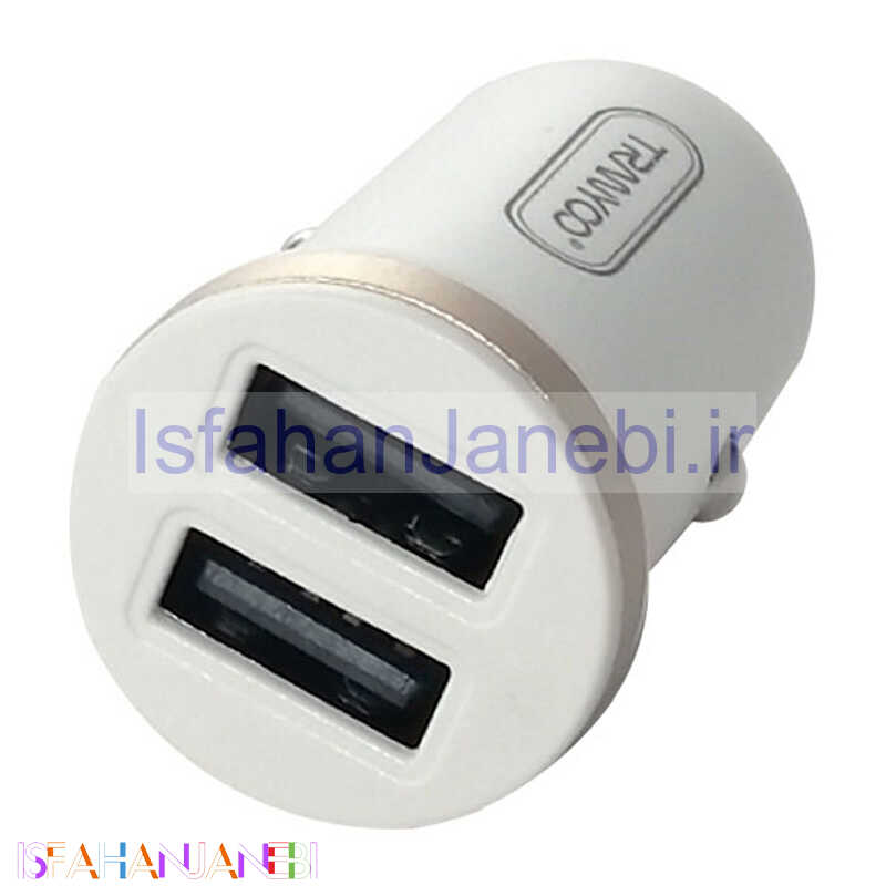 اصفهان جانبی-شارژر فندکی Tranyoo C2 2.4A