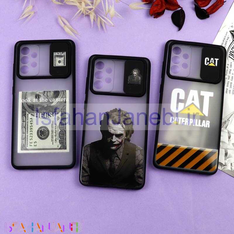 اصفهان جانبی-قاب محافظ لنز دار کشویی طرحدار پسرانه Samsung A72 سری B