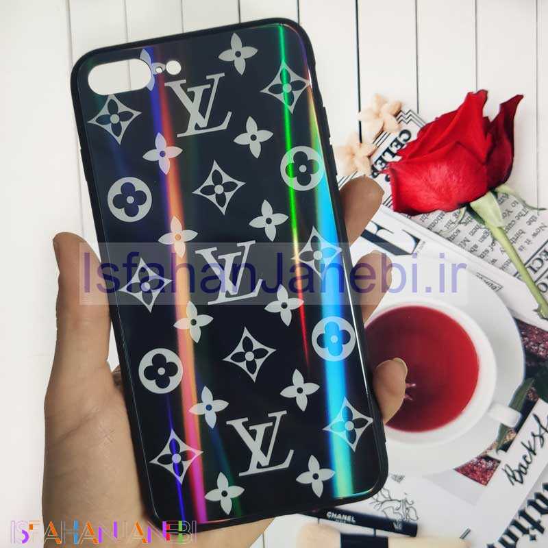 اصفهان جانبی-قاب لیزری پشت گلسی LV آیفون iPhone 7 Plus / 8 Plus