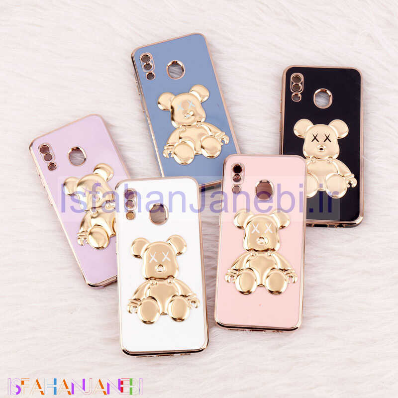 اصفهان جانبی-قاب My Case Power Bear محافظ لنزدار Samsung Galaxy A20 / A30